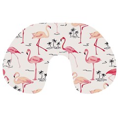 Flamingo Pattern Travel Neck Pillows