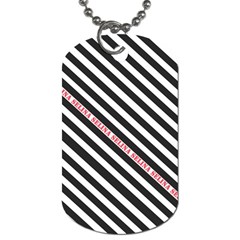 Selina Zebra Dog Tag (two Sides) by Contest580383