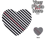 Selina Zebra Multi-purpose Cards (Heart)  Front 1