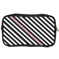 Selina Zebra Toiletries Bags 2-side