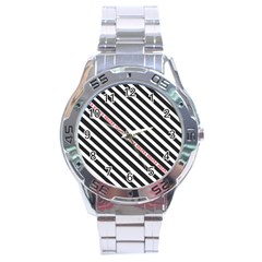 Selina Zebra Stainless Steel Men s Watch