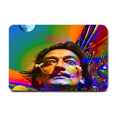 Dream Of Salvador Dali Small Doormat  by icarusismartdesigns