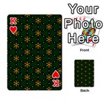 Cute Pretty Elegant Pattern Playing Cards 54 Designs  Front - HeartK