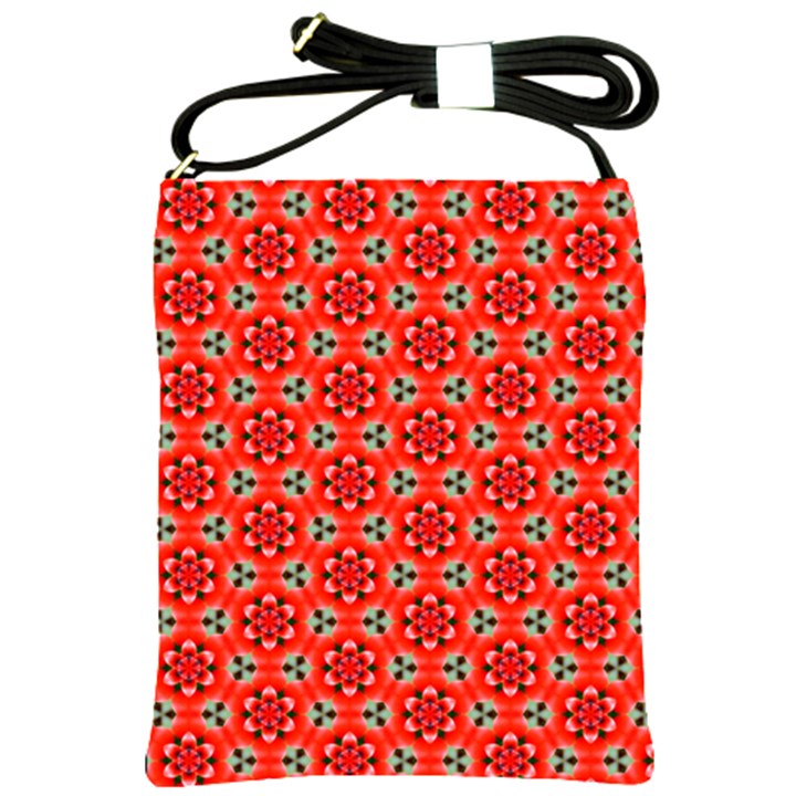 Lovely Orange Trendy Pattern  Shoulder Sling Bags