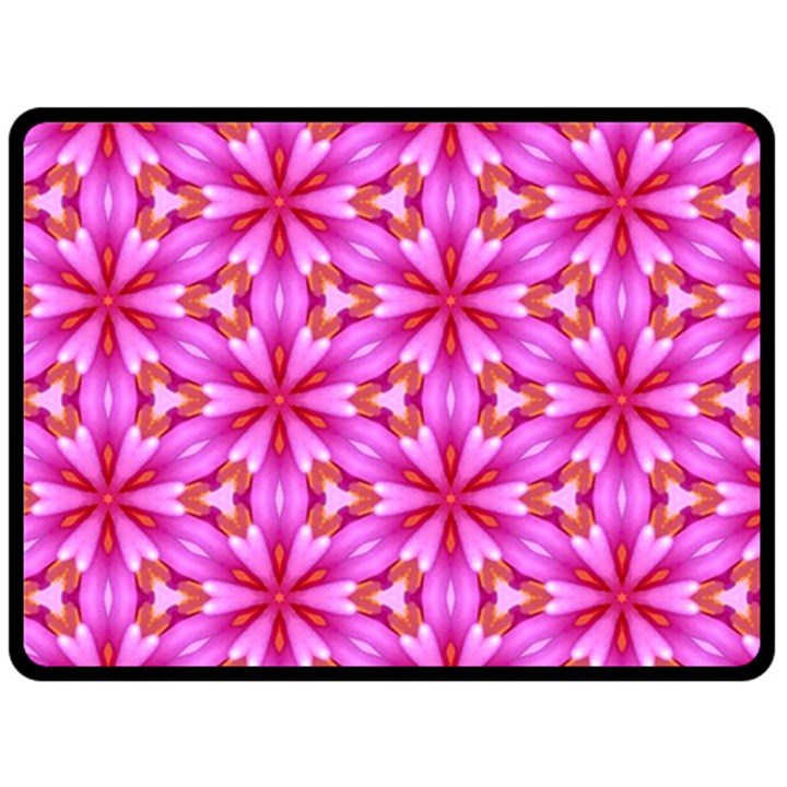 Cute Pretty Elegant Pattern Double Sided Fleece Blanket (Large) 