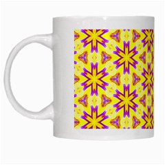 Cute Pretty Elegant Pattern White Mugs by GardenOfOphir