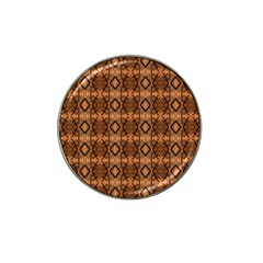 Faux Animal Print Pattern Hat Clip Ball Marker (4 Pack) by GardenOfOphir