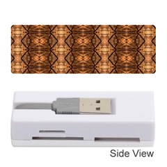 Faux Animal Print Pattern Memory Card Reader (stick)  by GardenOfOphir