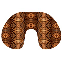 Faux Animal Print Pattern Travel Neck Pillows by GardenOfOphir