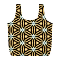 Faux Animal Print Pattern Full Print Recycle Bags (l)  by GardenOfOphir