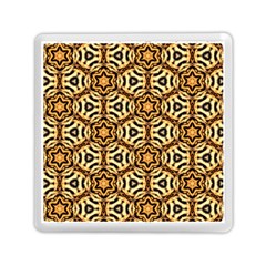 Faux Animal Print Pattern Memory Card Reader (square)  by GardenOfOphir