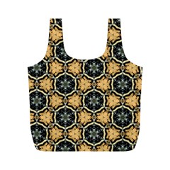 Faux Animal Print Pattern Full Print Recycle Bags (m)  by GardenOfOphir