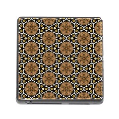 Faux Animal Print Pattern Memory Card Reader (square) by GardenOfOphir