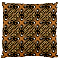 Faux Animal Print Pattern Standard Flano Cushion Cases (one Side)  by GardenOfOphir