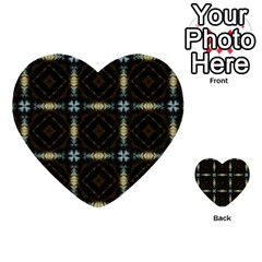 Faux Animal Print Pattern Multi-purpose Cards (heart)  by GardenOfOphir