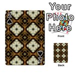 Faux Animal Print Pattern Playing Cards 54 Designs  Front - Spade2
