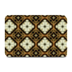 Faux Animal Print Pattern Plate Mats