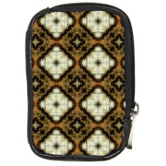 Faux Animal Print Pattern Compact Camera Cases by GardenOfOphir