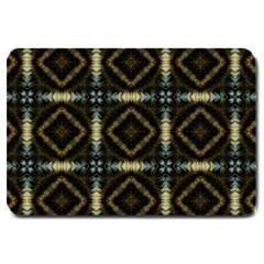 Faux Animal Print Pattern Large Doormat  by GardenOfOphir