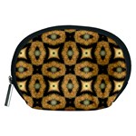 Faux Animal Print Pattern Accessory Pouches (Medium)  Front