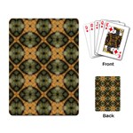 Faux Animal Print Pattern Playing Card Back