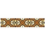 Faux Animal Print Pattern Flano Scarf (Small)  Front