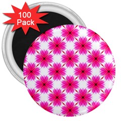 Cute Pretty Elegant Pattern 3  Magnets (100 pack)