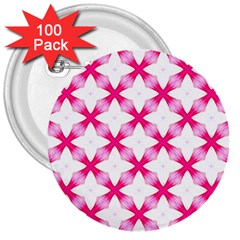 Cute Pretty Elegant Pattern 3  Buttons (100 pack) 