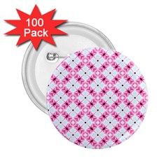 Cute Pretty Elegant Pattern 2.25  Buttons (100 pack) 