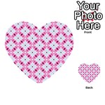 Cute Pretty Elegant Pattern Multi-purpose Cards (Heart)  Front 26