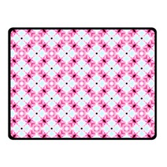 Cute Pretty Elegant Pattern Double Sided Fleece Blanket (Small) 