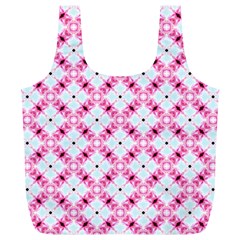 Cute Pretty Elegant Pattern Full Print Recycle Bags (L) 