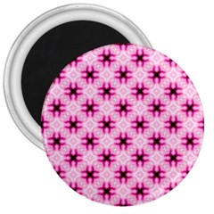 Cute Pretty Elegant Pattern 3  Magnets