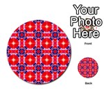 Cute Pretty Elegant Pattern Multi-purpose Cards (Round)  Front 46