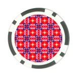 Cute Pretty Elegant Pattern Poker Chip Card Guards (10 pack)  Back