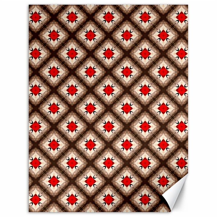 Cute Pretty Elegant Pattern Canvas 18  x 24  