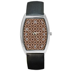 Cute Pretty Elegant Pattern Barrel Metal Watches by GardenOfOphir
