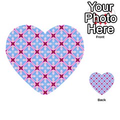 Cute Pretty Elegant Pattern Multi-purpose Cards (heart) 