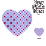 Cute Pretty Elegant Pattern Multi-purpose Cards (Heart)  Front 20