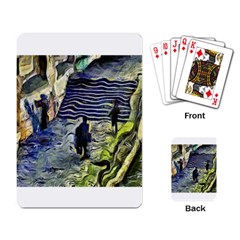 Banks Of The Seine Kpa Playing Card by karynpetersart