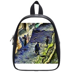 Banks Of The Seine Kpa School Bags (small) 