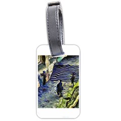 Banks Of The Seine Kpa Luggage Tags (two Sides)