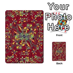 Oriental Floral Print Multi-purpose Cards (rectangle)  by dflcprints