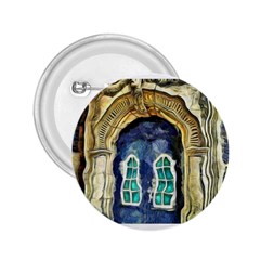 Luebeck Germany Arched Church Doorway 2 25  Buttons by karynpetersart