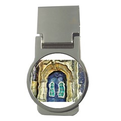 Luebeck Germany Arched Church Doorway Money Clips (round)  by karynpetersart
