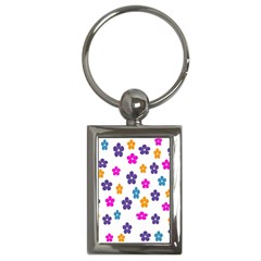 Candy Flowers Key Chains (rectangle) 