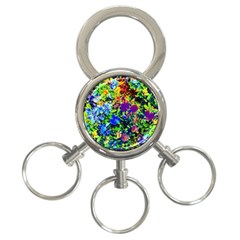 The Neon Garden 3-ring Key Chains by rokinronda