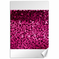 Pink Cubes Canvas 20  x 30  