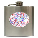 Soul Colour Light Hip Flask (6 oz) Front