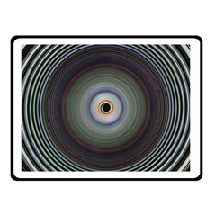 Colour Twirl Double Sided Fleece Blanket (small)  by InsanityExpressed